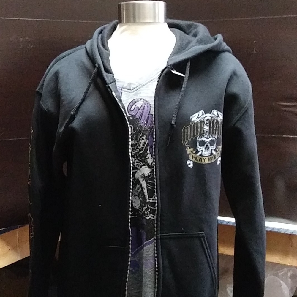 Biker zip up jacket